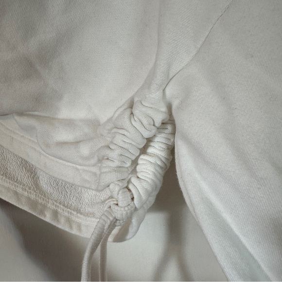 Oak and Fort white cropper sweatshirt - Picture 4 of 4
